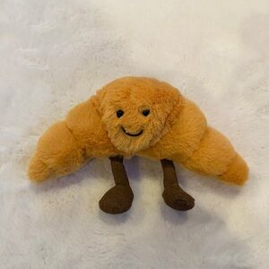 Croissant Plush - Adorable Bread Pillow